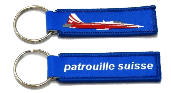 Bild von Patrouille Suisse blau Schlüsselanhänger KLEIN